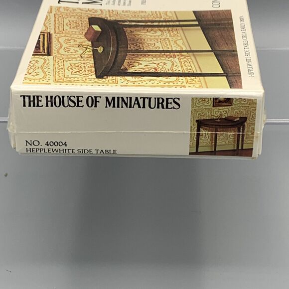 The House of Miniatures Side Table Dollhouse Kit 40004 X-ACTO Sealed NOS - Picture 6 of 8